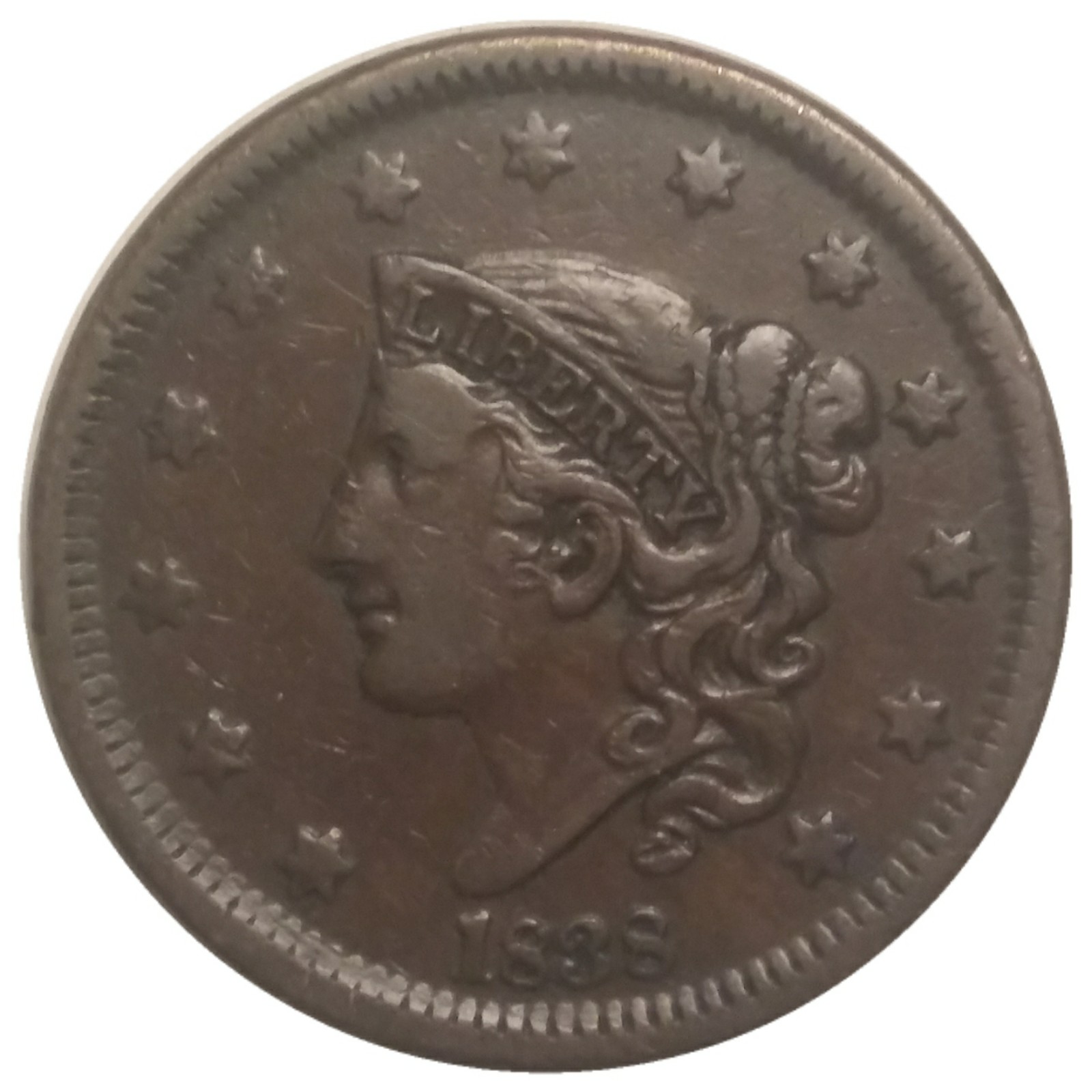 1838-1c-Matron-Head-Large-Cent-#3